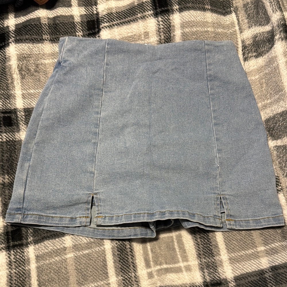 Shein Denim Mini Skort